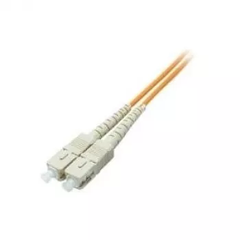 Intellinet Fiber Optic Patch Cable, OM1, SC/SC, 1m, Orange, Duplex, Multimode, 62.5/125 µm, LSZH, Fibre, Lifetime Warranty