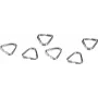 Camera strap split rings Hama 00027902 — triangular 12 mm, set of 6