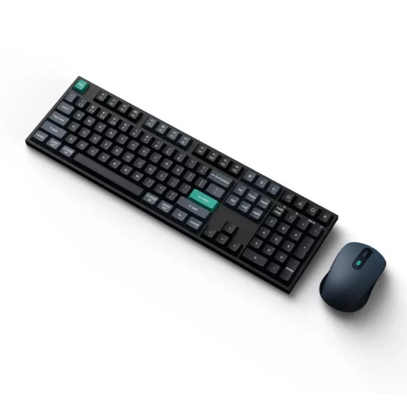 Keyboard Keychron B36 + BM25 full-size 100% QWERTY English, USB + RF Wireless + Bluetooth, scissor switches, black, mouse included