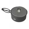 Pot ESBIT PT1100HA camping cookware — Aluminium pot 1.1 L, Ø14.8 cm, 227 g, black
