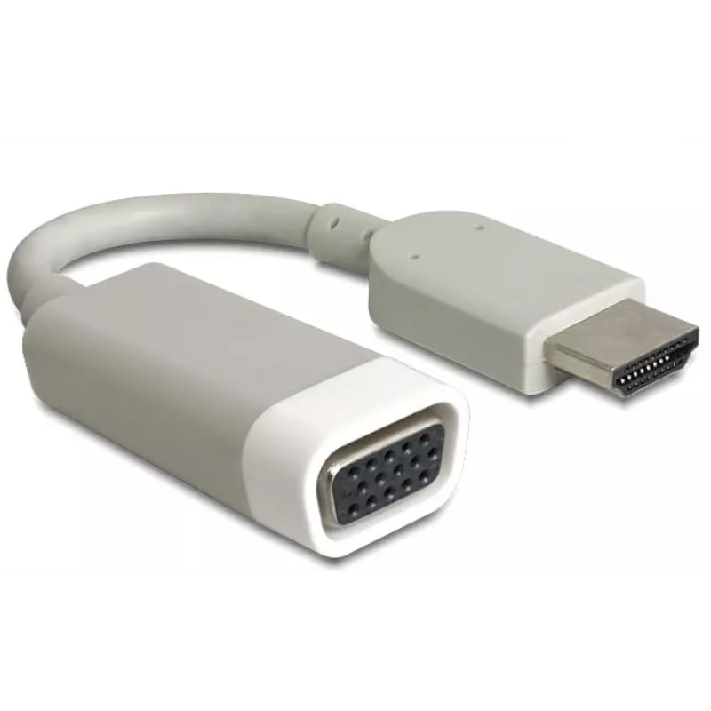 Video Cable Adapter DeLOCK 65469 VGA D-Sub to HDMI Type A White