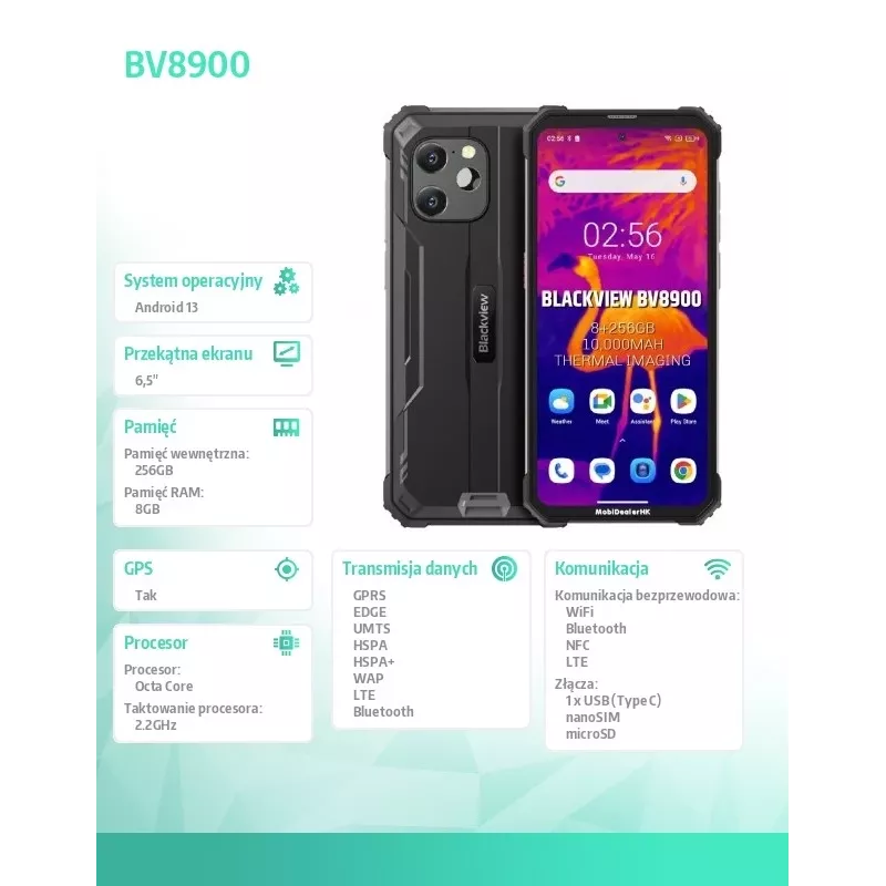 Blackview BV8900 8/256 Black