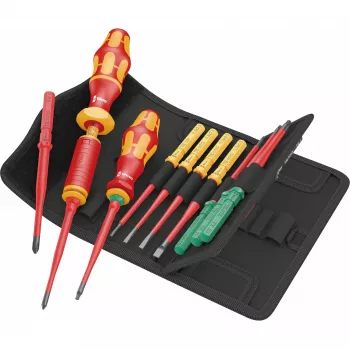 Wera Kraftform Kompakt VDE 16 Torque extra slim screwdriver set (05006609001)