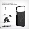 Protective back cover FIXED for Apple iPhone 17 Pro Max — aramid fibers, black