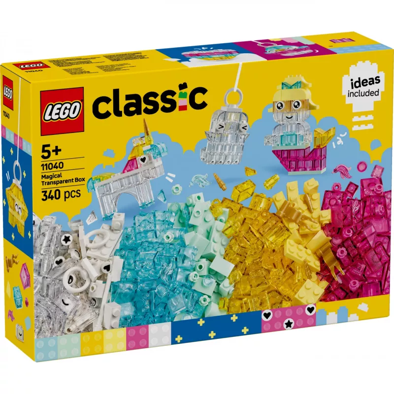 LEGO CLASSIC 11040 Magical Transpanent Box