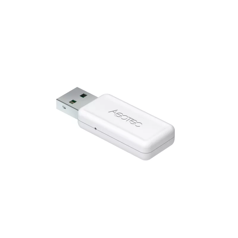 USB Z‑Wave and Zigbee stick AEOTEC AEOEZWA060 Pro — dual‑protocol USB gateway for smart home integration