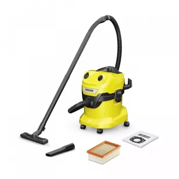 Drum vacuum Karcher WD 4 V-20/5/22 — 20 L, 1000 W, dry & wet, 2.2 m hose
