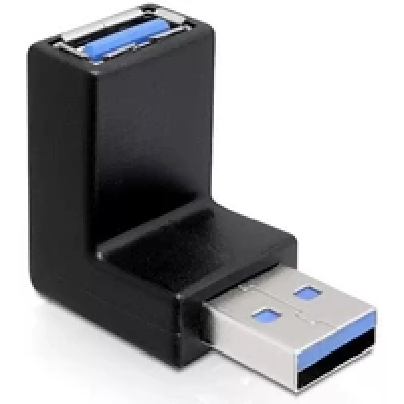 USB 3.0 M/F Connector DeLOCK 65340 Black
