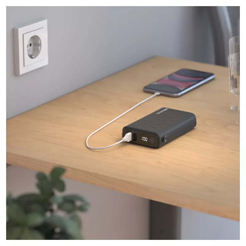 Powerbank RealPower PB-20000 PD black (323369)