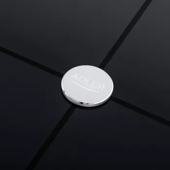 Bathroom scale Adler AD 8187 — maximum weight 180 kg, accuracy 100 g, BMI measurement, black