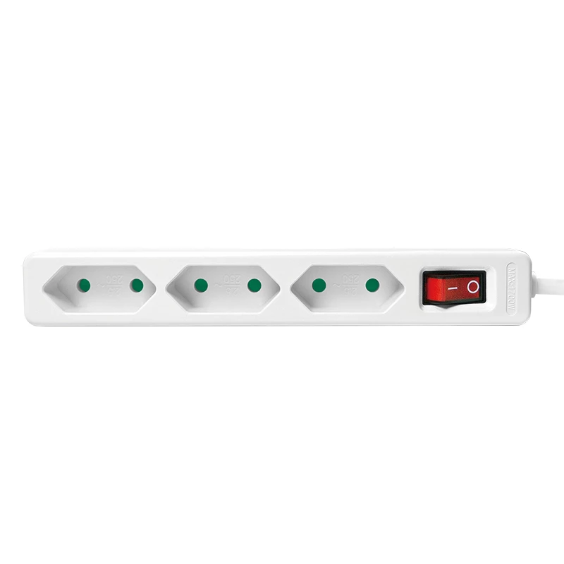 Power Extension LogiLink LPS230 1.5m 3 AC Outlets Indoor White