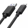 USB-C to USB-A data and charging cable Unitek C14067BK 1.5 m, black, male USB-C to male USB-A