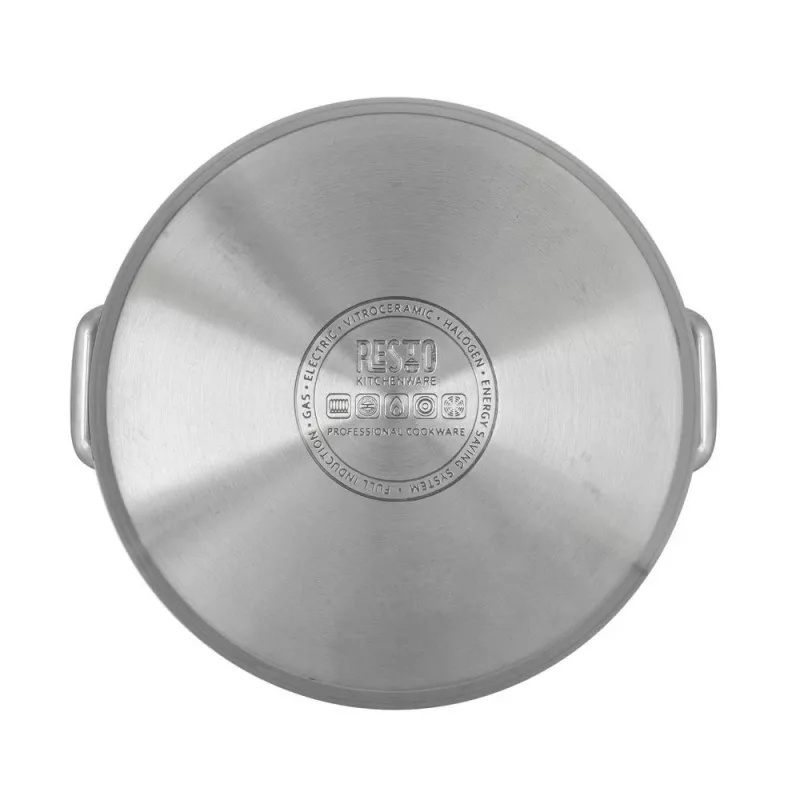 Resto Kitchenware Libra 13 L Round Stainless Steel 22 cm