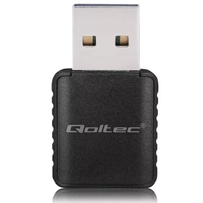 Wireless USB Adapter QOLTEC 56988 Dual Band 1300Mbps USB 3.0
