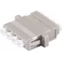 Fibre Optic Adapter S/CONN 07-60044 LC Beige Multi-mode 1 pc