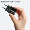 usams Phone Charger 1x USB-C T36 + Lightning PD — compact PD charger with USB-C and Lightning