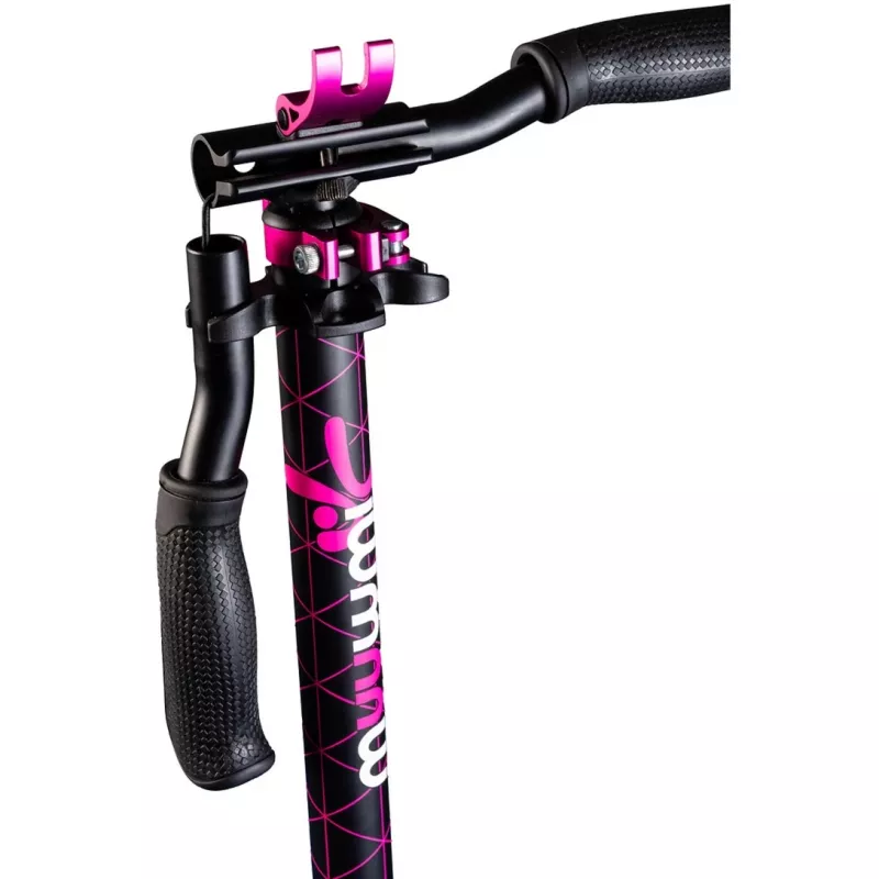 Aluminium Scooter Pro 215 mm (schwarz/pink)
