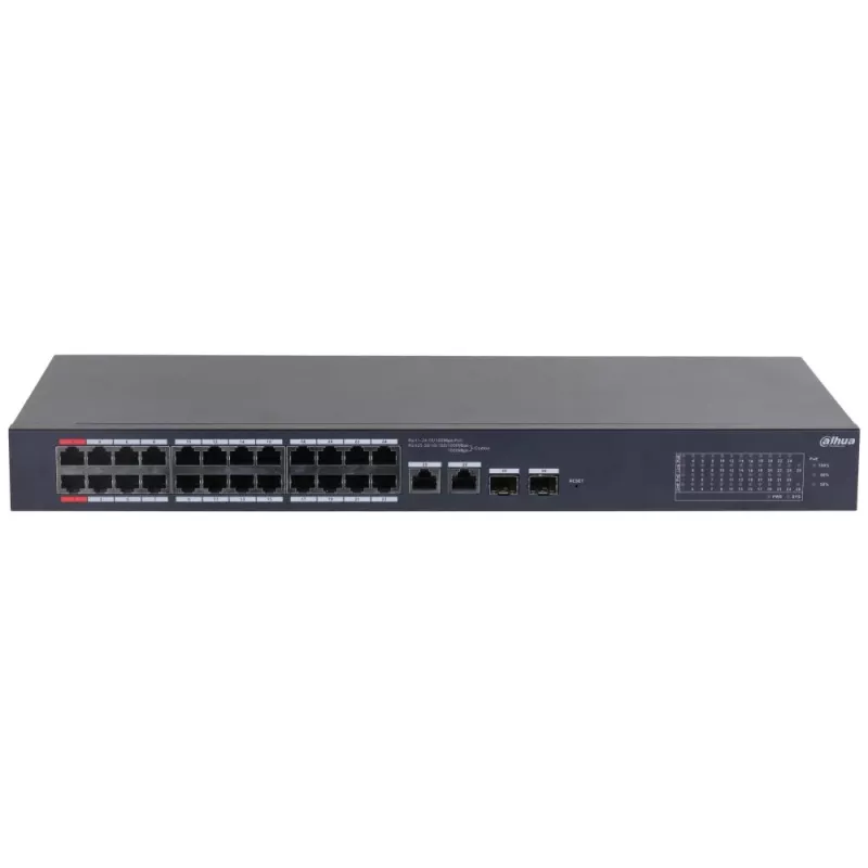 Dahua Technology DH-CS4226-24ET-240 network switch Managed L2 Gigabit Ethernet (10/100/1000) Power over Ethernet (PoE) Black