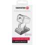Aluminum stand SWISSTEN 25005100 for Apple Watch — compatible charger holder, silver