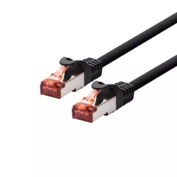 Networking cable LOGON TCF66F200BL Cat6a U/UTP (UTP) 20 m Black RJ-45–RJ-45
