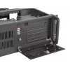 Lanberg SC01-4504-10B Rackmount Server Chassis ATX 450/10 19 inch/4U, Black