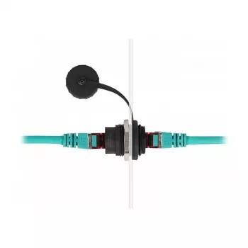 Network Cable DeLOCK RJ45 Cat.6A 1m Black