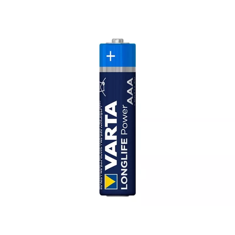 Single-use Alkaline AAA battery Varta Longlife Power 1.5V, pack of 40