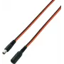 VOLTCRAFT Niedervolt-Extension Cable Niedervolt-Plug - Niedervolt-Socket 5.5 mm 2.5 mm 5.5 mm 2.5 mm 3.00 m 1 St. (93025c183)
