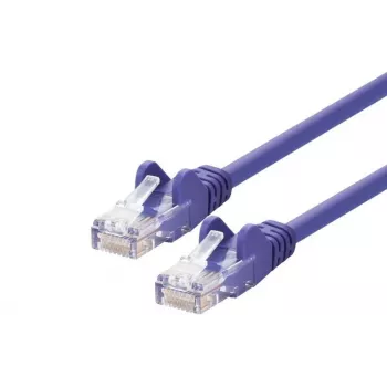 Networking cable LOGON TCU55U075P Cat5e U/UTP (UTP) Purple 7.5 m RJ-45 gold contacts