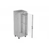 LANBERG 19 inch 32U Standing Rack Cabinet 600×600 mm Gray with Perforated Doors and LCD (Flat Pack)