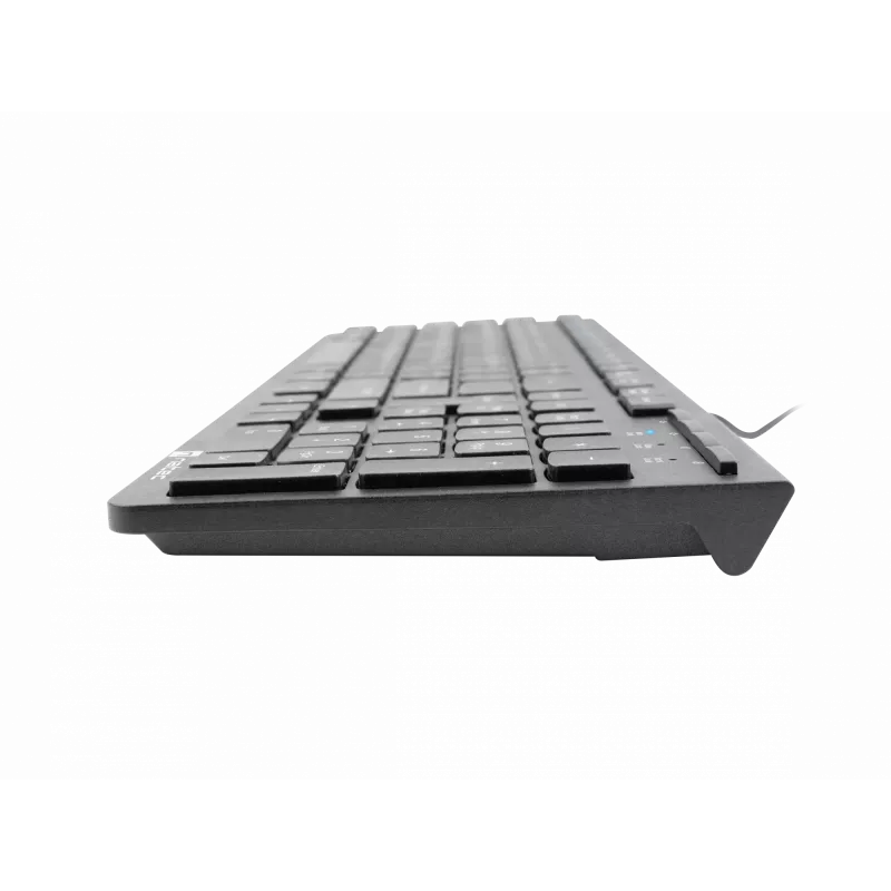 Natec Discus 2 - Keyboard - QWERTY - US - Black - Keyboard - Yhdysvaltain Englanti - Black