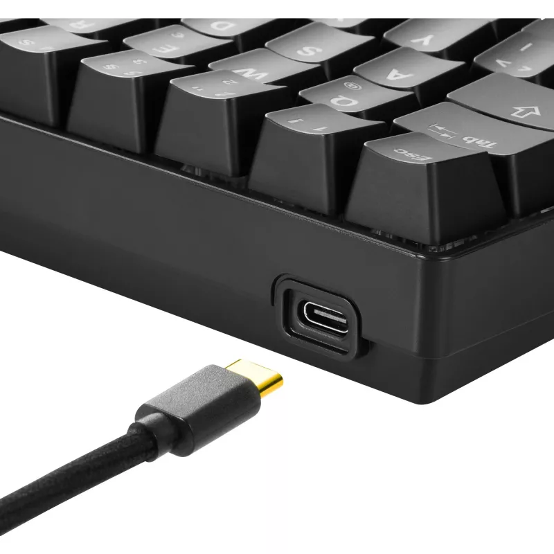 Sharkoon SKILLER SGK50 S4 Keyboard Gaming USB QWERTZ German Black