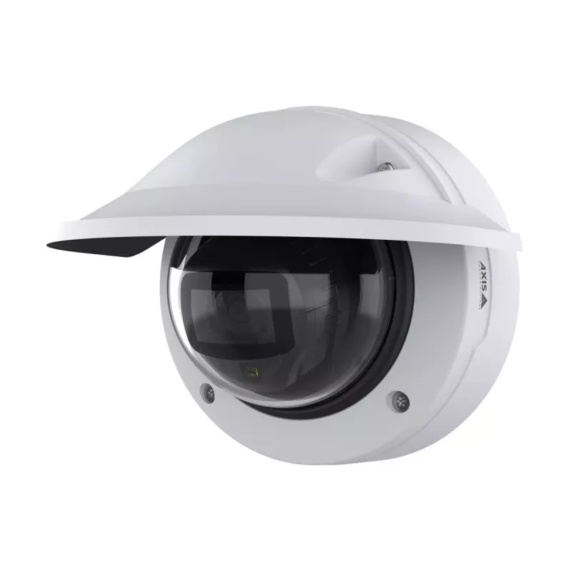 IP security camera Axis P3278-LVE — Dome, 3840×2160, Indoor & outdoor, Ceiling/wall mount, 1/1.8 inch CMOS, 0.03 lx, 103° H