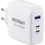 VOLTCRAFT GaN VC-13079915 USB-Charger Indoor Area Ausgangsstrom (max.) 5 A 3 x USB-C®, USB-A USB Power Delivery (USB-PD) (VC-13079915)
