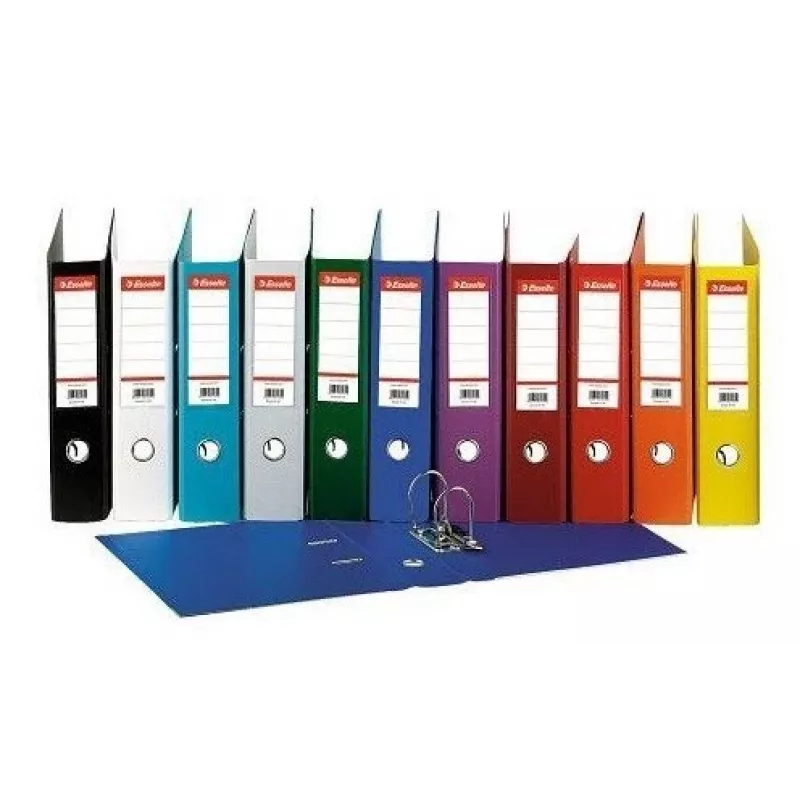 Binder Esselte No.1, A4 / 75 mm, standard, cherry