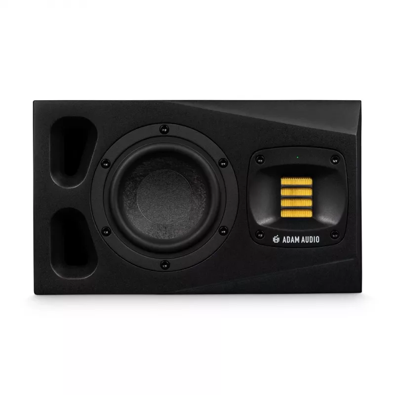 Studio monitors ADAM AUDIO A4V Black, 2-way, 90W RMS, 4 inch woofer, LED display, rack-mountable