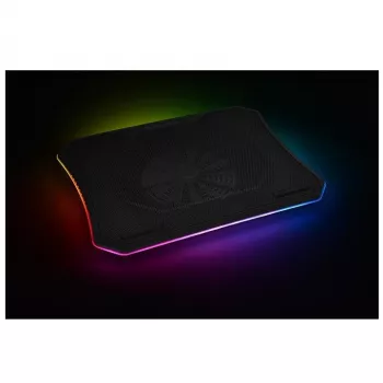 Thermaltake Massive 20 RGB Laptop Cooling Pad with 200mm Fan, 10-19 inch, Black