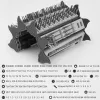 Precision Screwdriver Set Extralink EX.21465 — Magnetic 128-in-1 Bits Kit