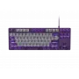 NATEC Fury Gaming Keyboard Kanabo K2 US white-backlit mechanical grey-purple