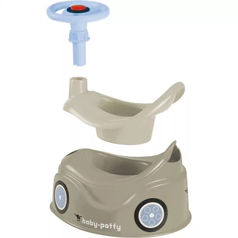 Baby-Potty Grey, potty Grey/Blue