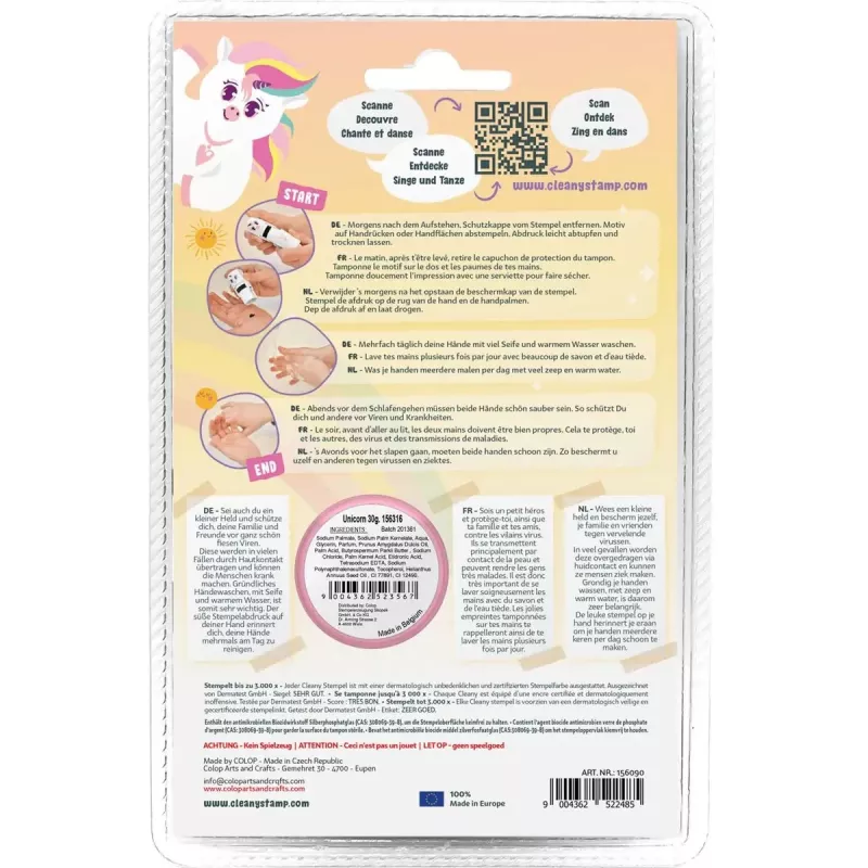 Stamp COLOP 156694 Round Multicolour