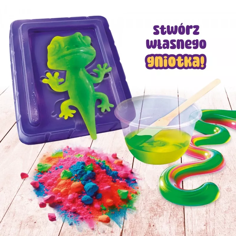 Educational squeezer Liscianigiochi Slumi Science Chameleon 304-PL110971 — hands-on science toy