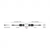 DeLOCK audio cable RJ-45 3.5mm Black 87858