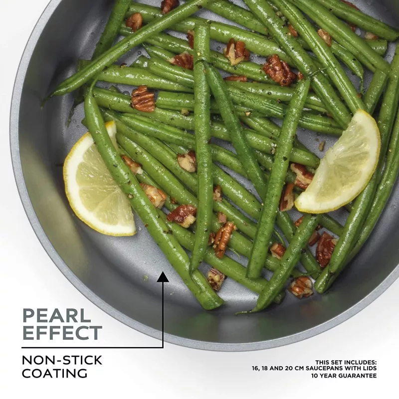 Saucepan set Russell Hobbs RH01706EU, 3 pieces, pearlised finish
