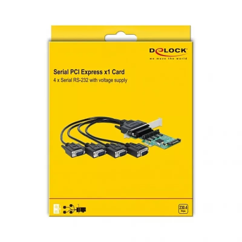 PCI Express x1 Card DeLOCK 89938