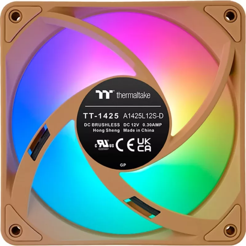 Thermaltake CT140 EX ARGB 140mm Case Fans 3-Pack Gravel Sand