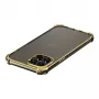 Protective soft case Devia for iPhone 12 Pro Max — shockproof, gold