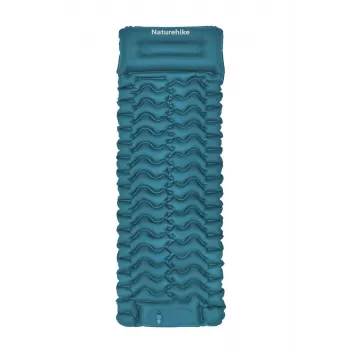 Inflatable camping mattress and pillow set Naturehike FC01 — single-person