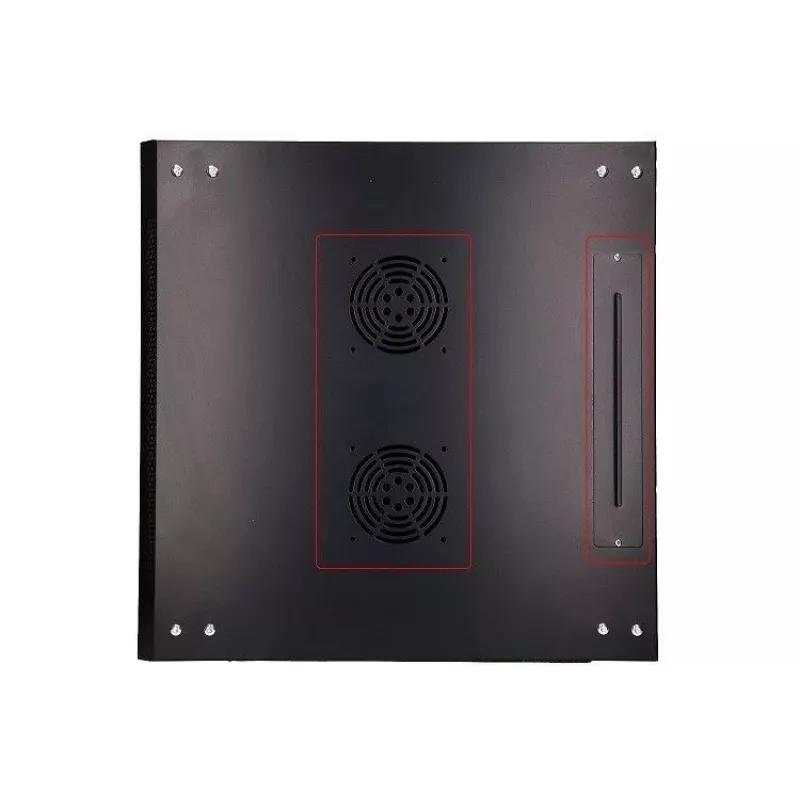 Wall mounted rack Extralink Extralink Rackmount cabinet 4U 600x600 Black