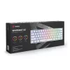 Mechanical Keyboard Whiteout X2, Blue Outemu, Hot Swap Savio Savgk-white